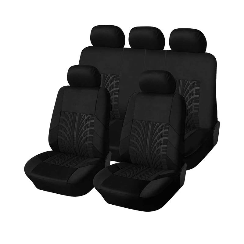 TANJAU Auto Sitzbezüge für Land Rover Range Rover Sport (L494) 5seats/2014-2018 2019 2020 2021, Vordersitze Rücksitze Sitzschoner Auflagen Bequem Anti-Kratz Verschleißfest Leicht zu Reinigen ZubehöR von TANJAU