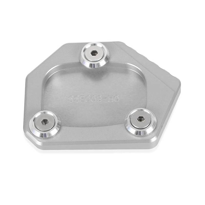 Fußpolster Für HO&NDA CBR300R CBR 300 R 300R 2014-2023 2018 2019 Motorrad Seitenständer Vergrößern Seitenständer Kickstand Fußpolster(Silver2) von TAOBOZI