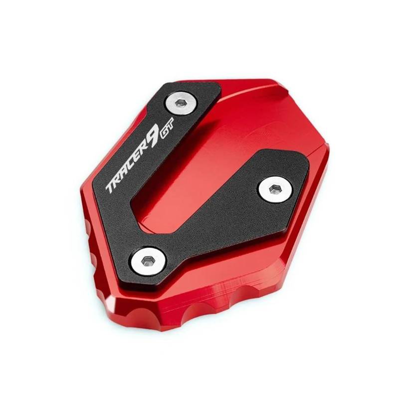 Fußpolster Für YAMA&HA Tracer 9 9GT Tracer 7 7GT GT TRACER7 TRACER9 2021-2024 Motorrad Kickstand Platte Fuß Vergrößerung Pad(Gray2) von TAOBOZI
