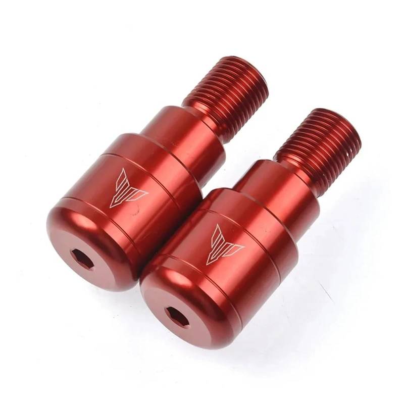 Lenkerenden Lenkergriff-Bar-Endkappe Für YAM&ANA MT07 Tracer MT09 MT10 MT 07 125 FZ 09 10 FZ1 FZ6/N/S XJ6 XSR 700 900 TDM 850(Red2) von TAOBOZI