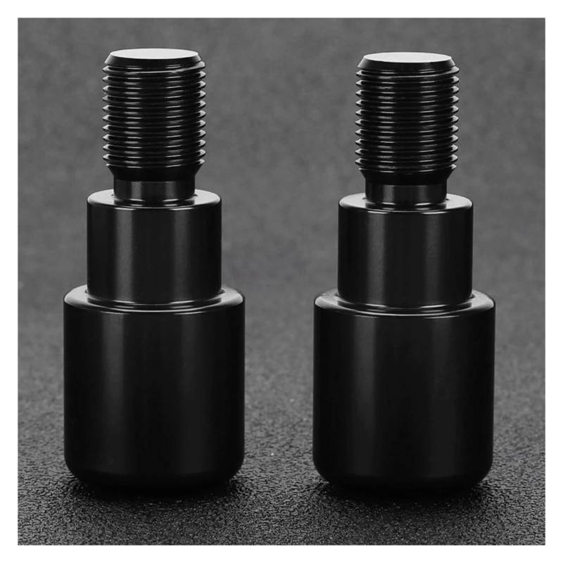Lenkerenden Motorrad CNC Lenkergriffe Slider Cap Stecker Bar End Für YAM&ANA MT-07 MT07 MT 07 2014-2024 2023 2022 2021(Black) von TAOBOZI
