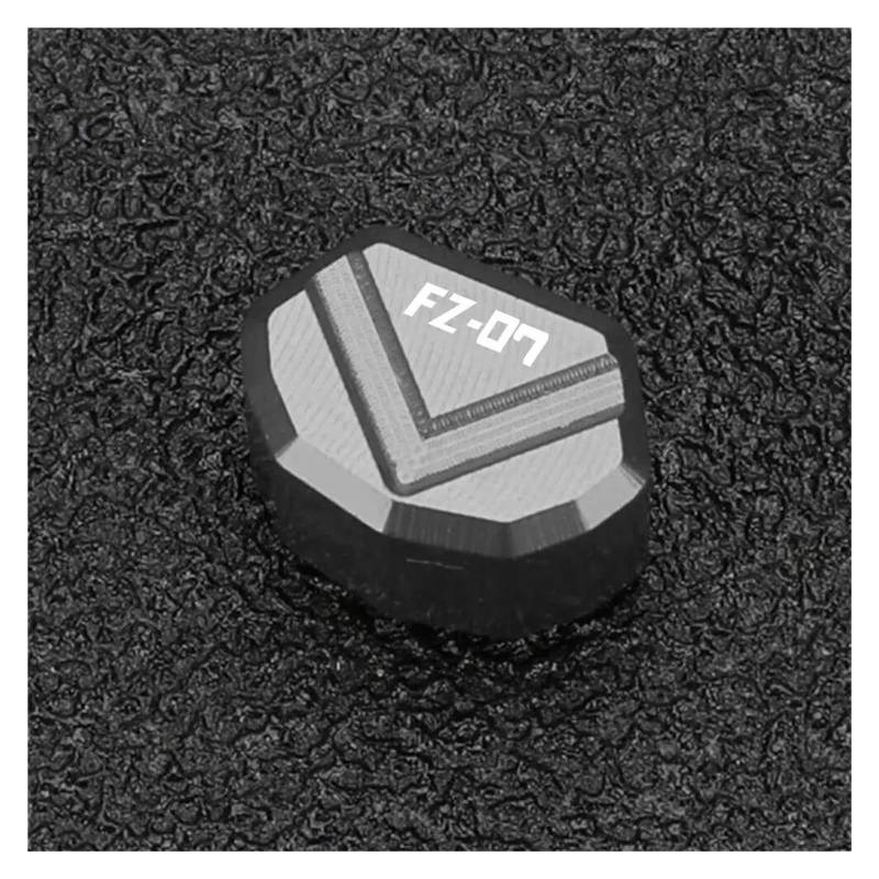 Lenksignaltaste Für YAM&AHA FZ07 FZ-07 FZ 07 2014-2023 2025 Motorrad Schalter Taste Blinker Schlüssel Kappe(Titanium) von TAOBOZI