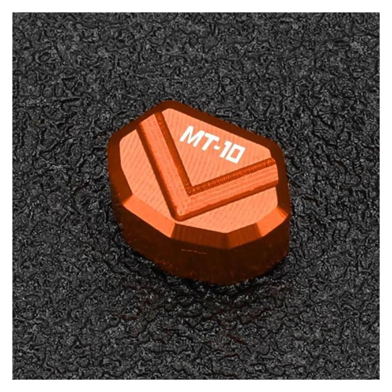 Lenksignaltaste Motorrad Schalter Taste Blinker KeyCap Zubehör Für YAM&AHA MT10 MT-10 MT 10 SP 2016-2023 2025(Orange) von TAOBOZI
