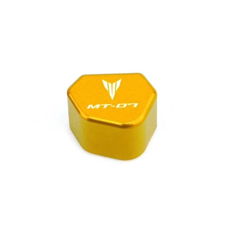 Lenksignaltaste Motorrad Schalter Taste Blinker Keycap Für YAM&AHA MT07 MT 07 MT-07 Tracer 2014-2023 2015 2016(Gold) von TAOBOZI