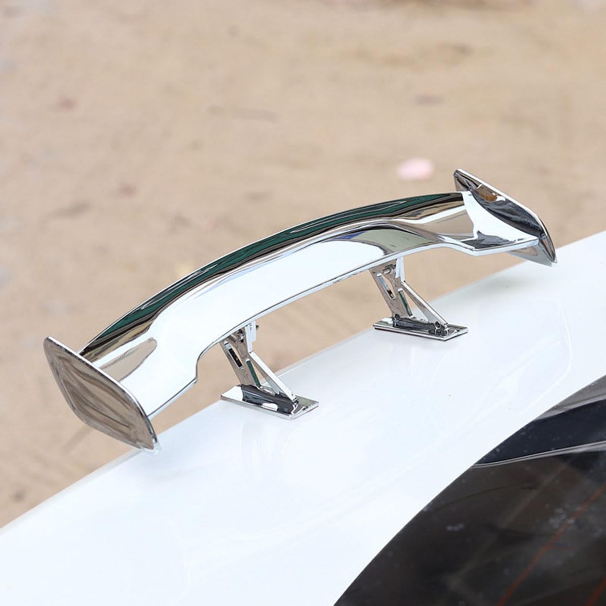 TAPIVA ABS Heckflügel Auto Spoiler, für Kia Picanto 2011-2017, universal Auto Heckflügel Dekoration,aSilver TAPIVA ABS Heckflügel Auto Spoiler, für Kia Picanto 2011-2017, universal Auto Heckflügel Dekoration,aSilver von TAPIVA