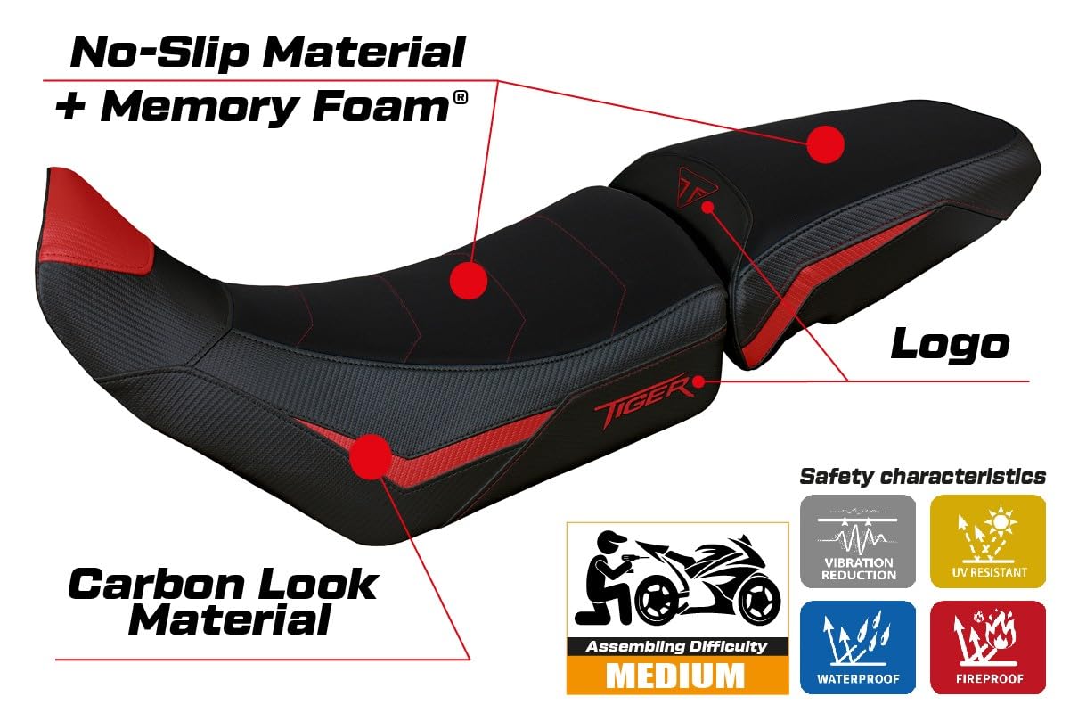 TAPPEZZERIA ITALIA Sitzbankbezug kompatibel mit Tiger 850 Sport 2021-2025 - mod Heating Comfort System TAPPEZZERIA ITALIA Sitzbankbezug kompatibel mit Tiger 850 Sport 2021-2025 - mod Heating Comfort System von TAPPEZZERIA ITALIA