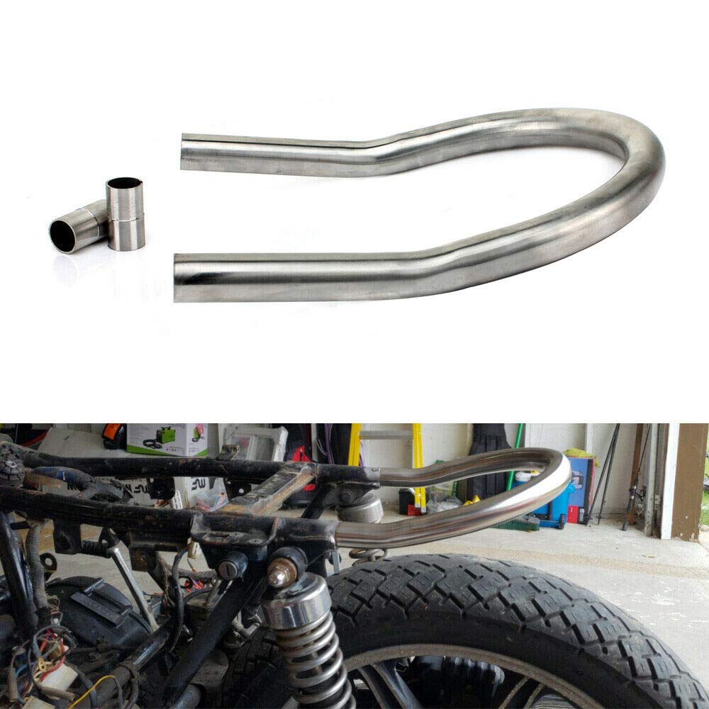 TARAZON universal 270mm Länge Edelstahl Cafe Racer Loop Heckrahmen Heckbügel Rahmenbügel Rear Frame Loop für Yamaha für Suzuki für Honda von T | TARAZON