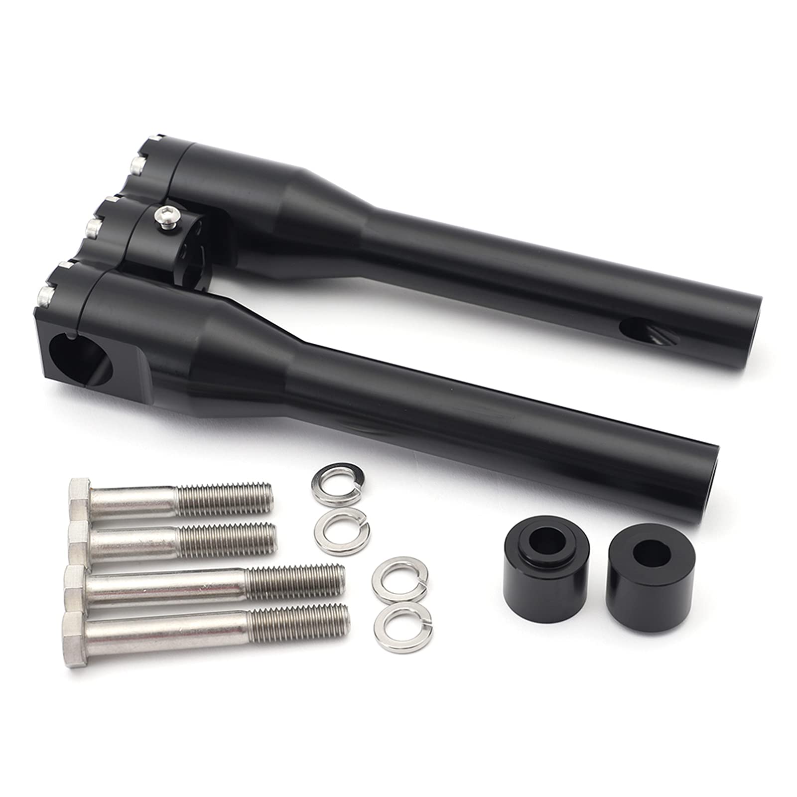 TARAZON 1" Lenkererhöhungen Riser 10'' oder 11'' Club Style für Harley Davidson Dyna Street Bob Softail Sportster TARAZON 1" Lenkererhöhungen Riser 10'' oder 11'' Club Style für Harley Davidson Dyna Street Bob Softail Sportster von TARAZON