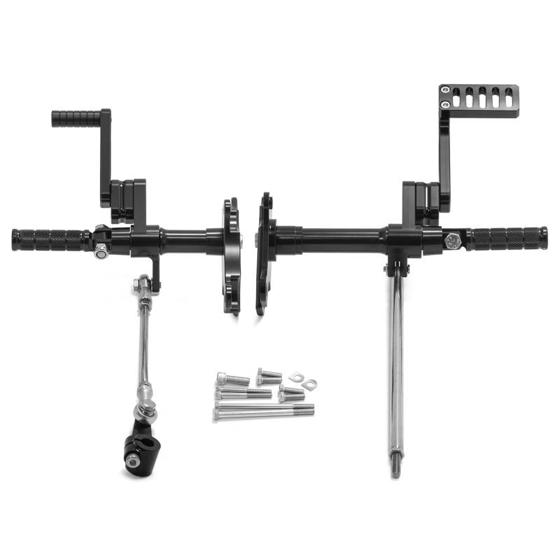 TARAZON 12" vorverlegte Fußrasten Fußrastenanlage Forward Controls für Harley davidson Sportster XLH883 XLH1200 1987-2003 von TARAZON