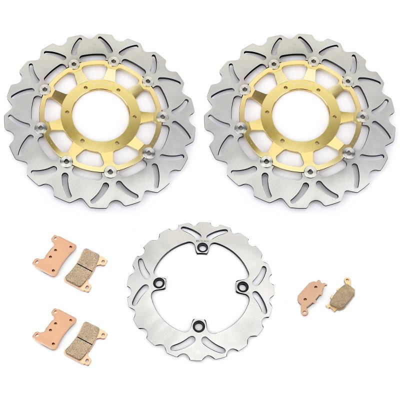 TARAZON CBR600RR 2005 2006 CBR1000RR 2004 2005 Bremsscheiben Bremsbeläge Vorne hinten für Honda CBR 600 RR CBR 1000 RR von TARAZON