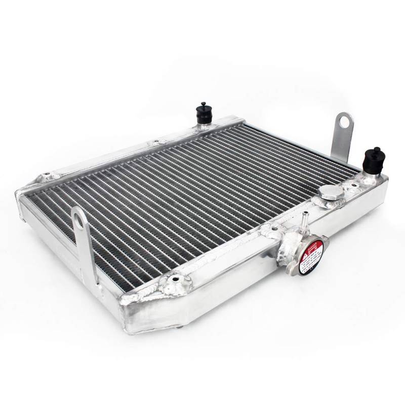 TARAZON Motorrad Aluminum Wasserkühler für Suzuki King Quad LTA 450 500 750 LT-A Motorkühlung Kühler von TARAZON