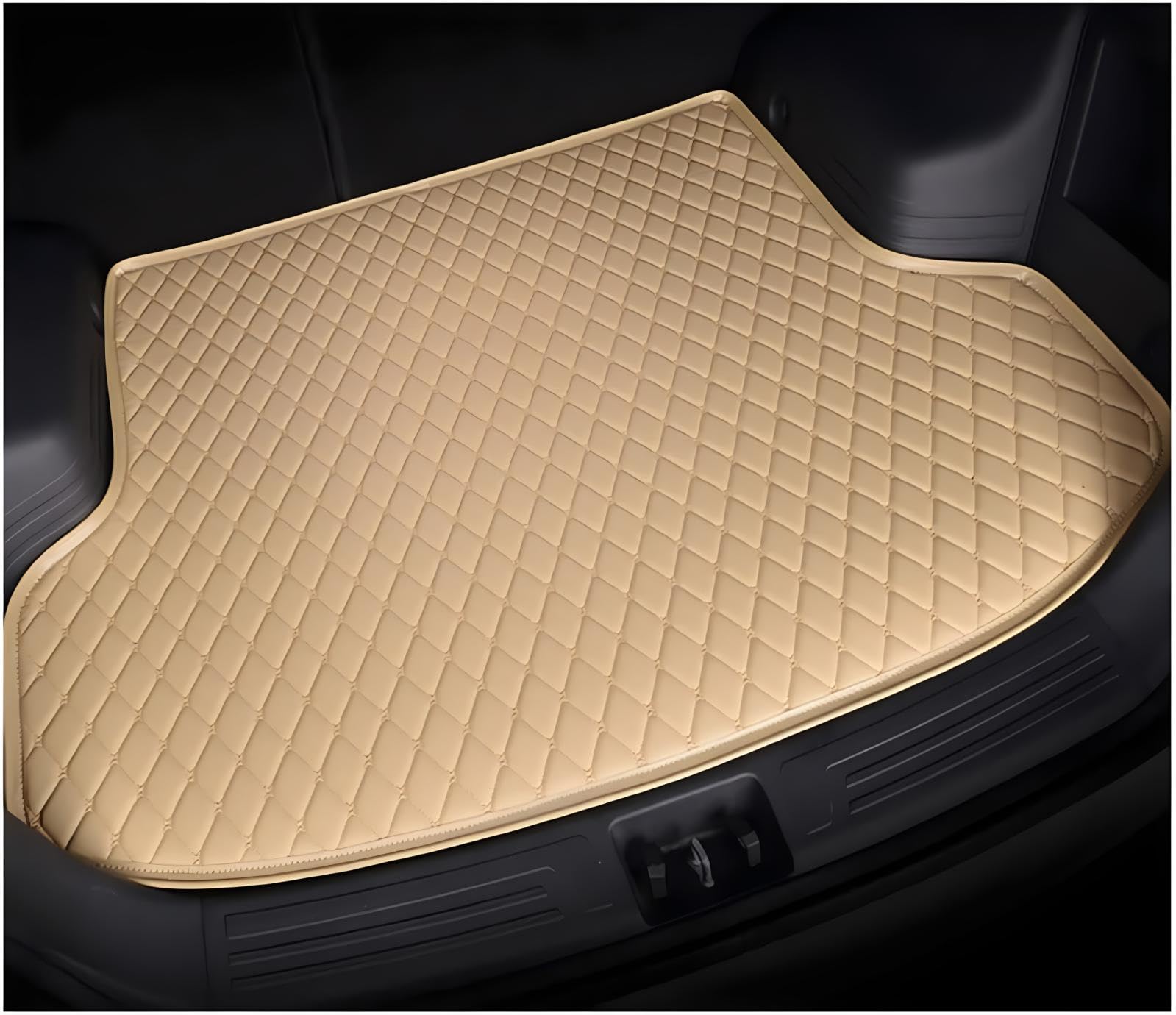 Auto Kofferraummatte für VW Tiguan Ⅱ 2016 2017 2018 2019 2020-2022, Kratzfest Kofferraumwanne Schutzmatte Innenraum ZubehöR,- Beige Auto Kofferraummatte für VW Tiguan Ⅱ 2016 2017 2018 2019 2020-2022, Kratzfest Kofferraumwanne Schutzmatte Innenraum ZubehöR,- Beige von TARCIN