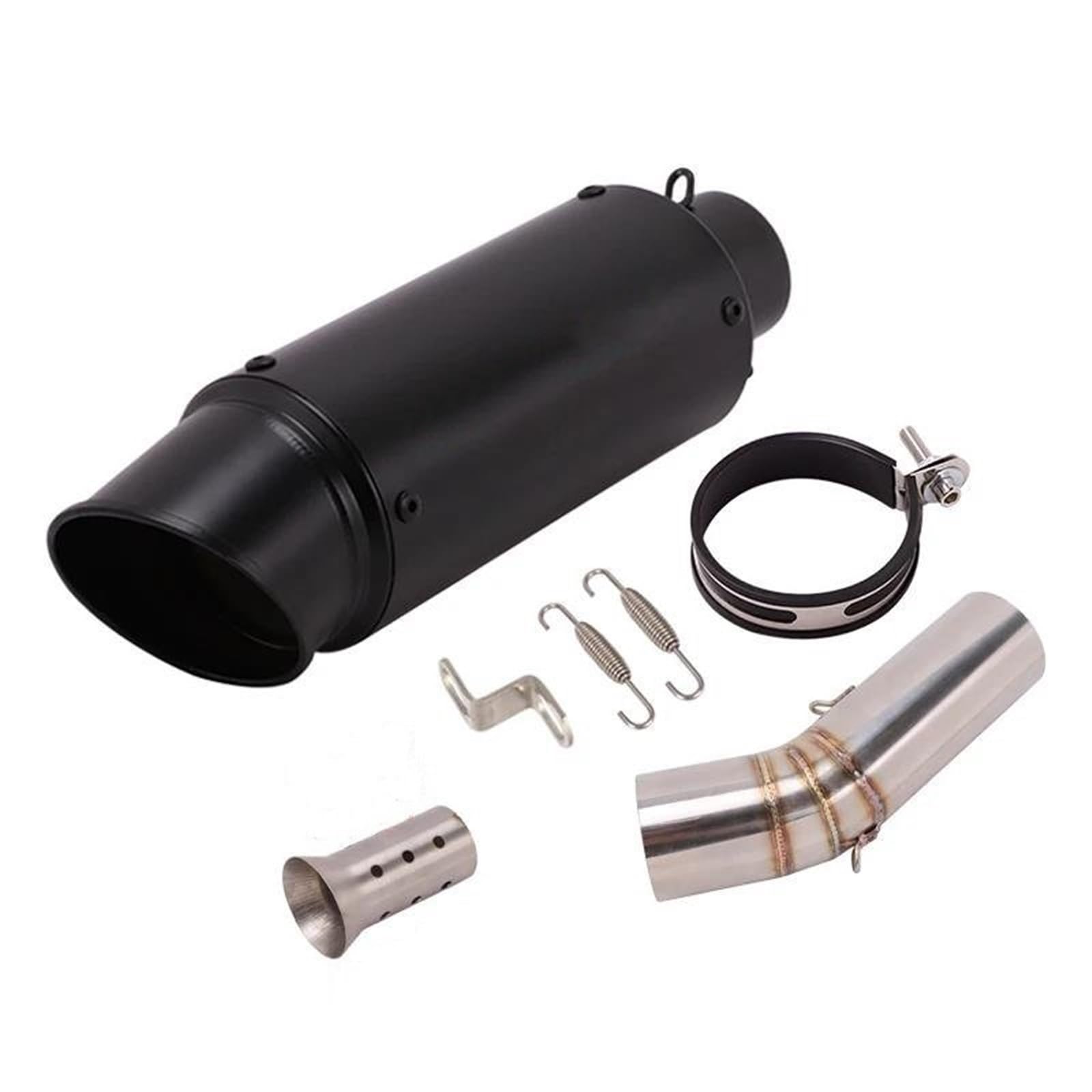 Exhaust System Für Ducati Für Diavel Für 1200 60Mm Motocross Schalldämpfer Rohr Otorcycle Auspuff Ändern Mid Link Rohr Verbinden Auspuff Link Connect (Farbe : Type C) von TARFIC