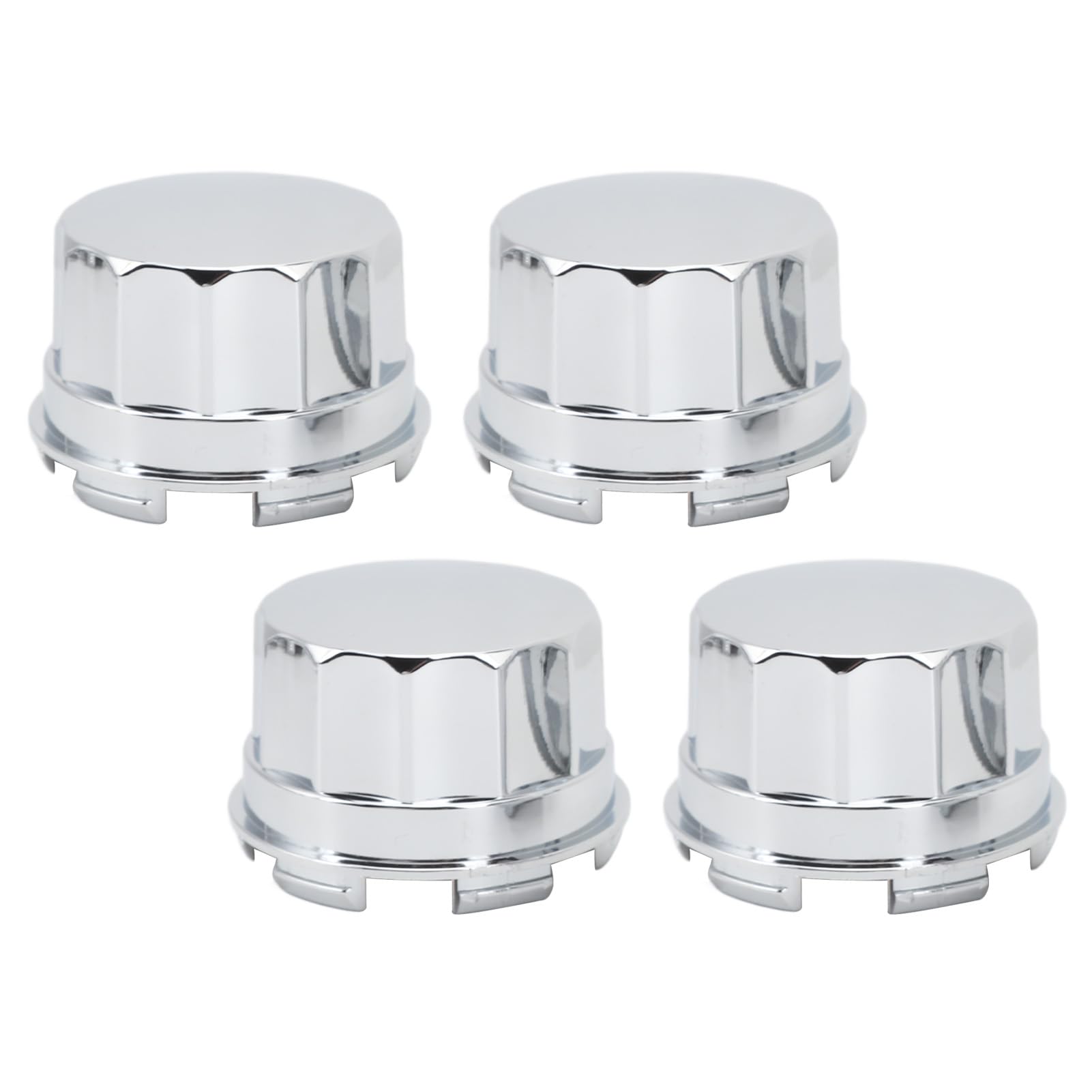 ATV -Radstaubkappe, Anhängerlagerstaubkappe 4pcs Effektiv Easy Installationsanhänger Staubkappe für ATV Quad Go Kart Rims 110 125 250 (Plastik Flacher Kopf) von TARSHYRY