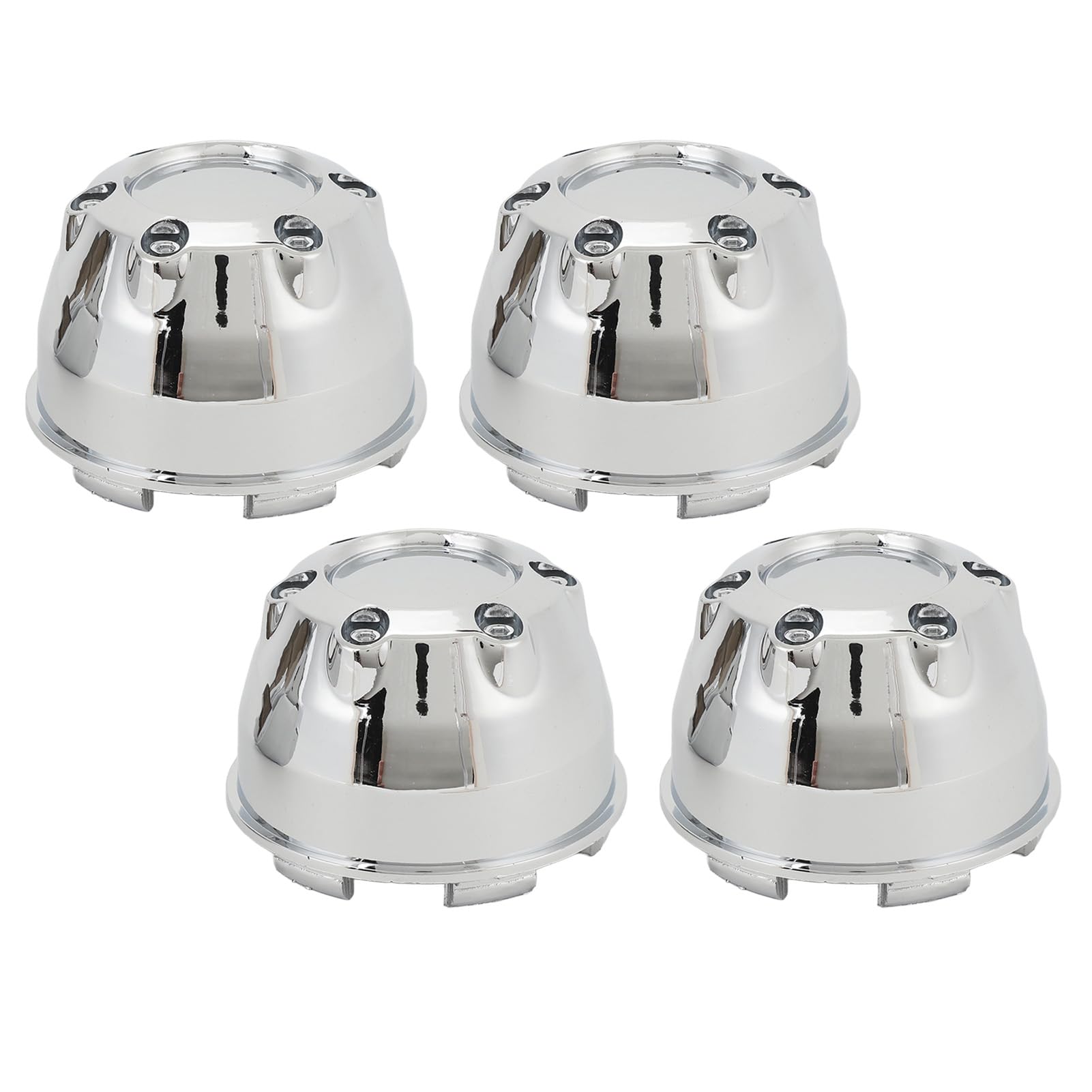 ATV -Radstaubkappe, Anhängerlagerstaubkappe 4pcs Effektiv Easy Installationsanhänger Staubkappe für ATV Quad Go Kart Rims 110 125 250 (Plastikrundkopf) von TARSHYRY