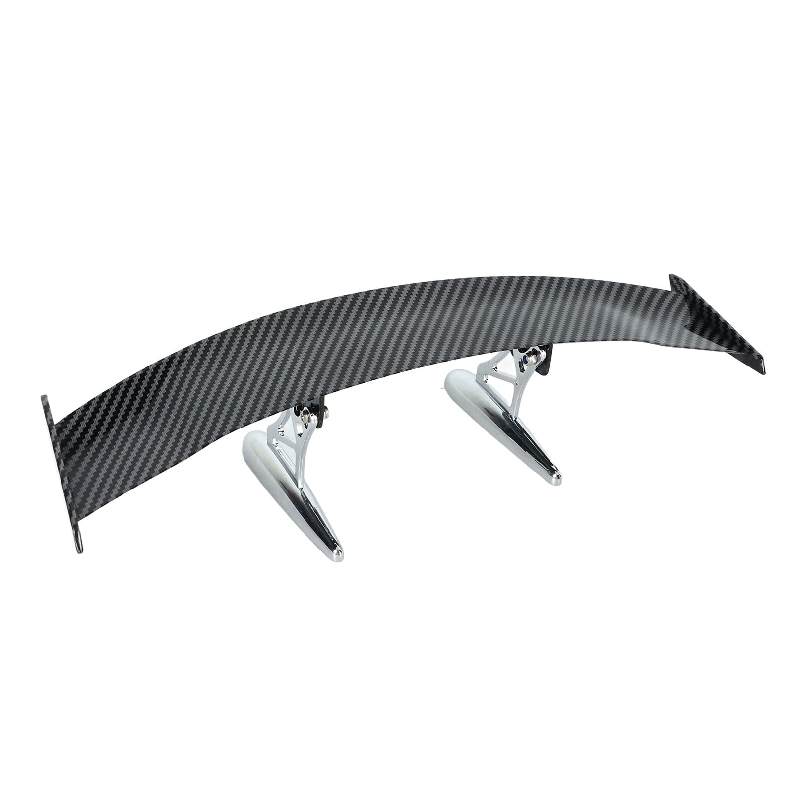 Auto Heckschwanzflügel, Aleron Trasero Kohlefaserstil GT Spoiler Abs Universal Einstellbar (L) von TARSHYRY
