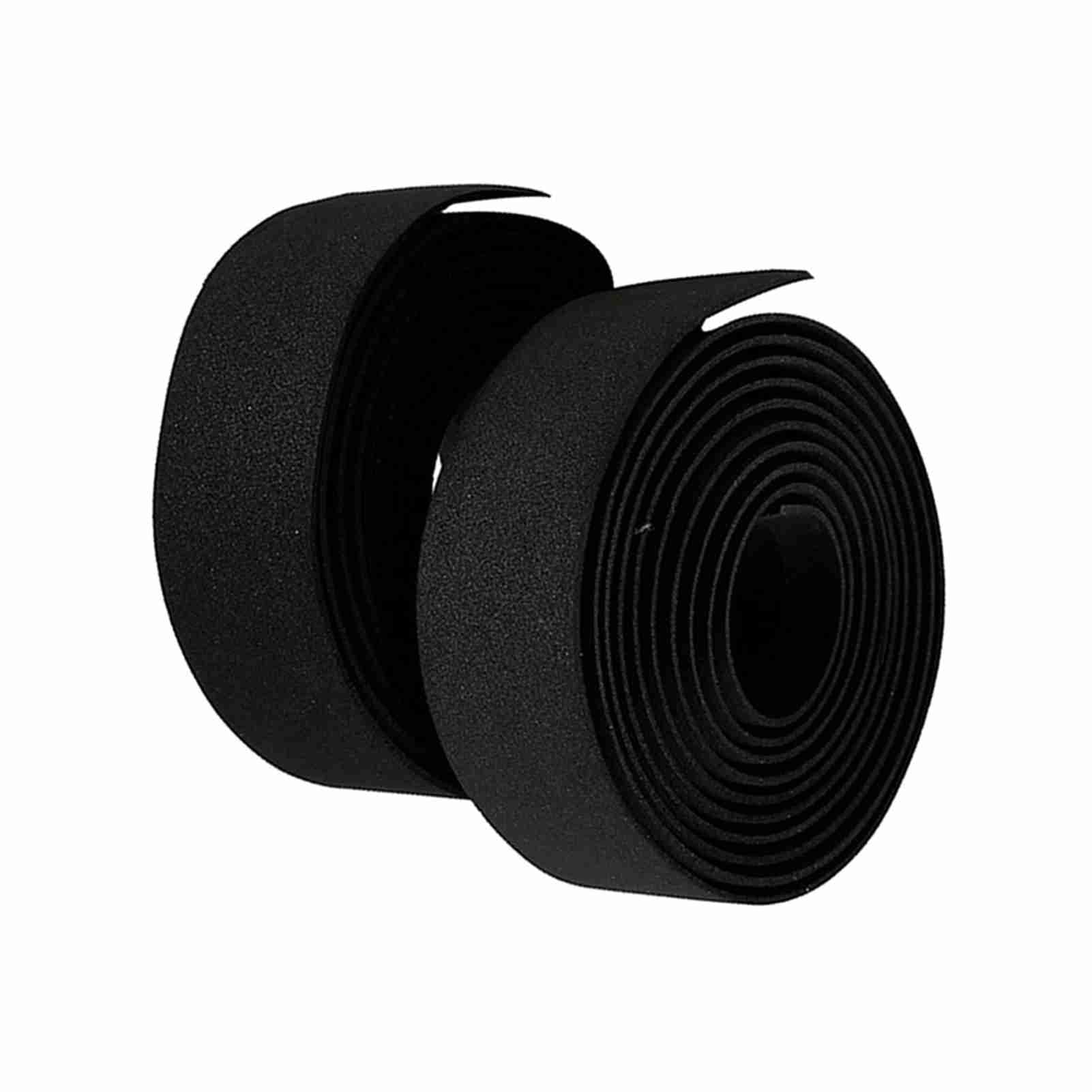 Bike -Lenkerband, Fahrrad Grip Tape 2pcs Cycling Road -Lenker Grip Wrap Klebeband mit 2 Steckplätzen Griff Bleieband Fahrrad Zum Radfahren und Straßenrennen (BLACK) von TARSHYRY
