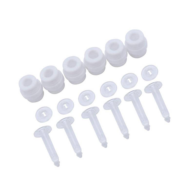 Dämpfung Stoßfänger Gummibugel, Anti Drop Pins Kit Hohe Flexibilität Verbessert Stabilität Zubehör Anti -Drop -Sicherungsstifte Kit, für Phantom 3 Drohnenvibrationsisolierung von TARSHYRY