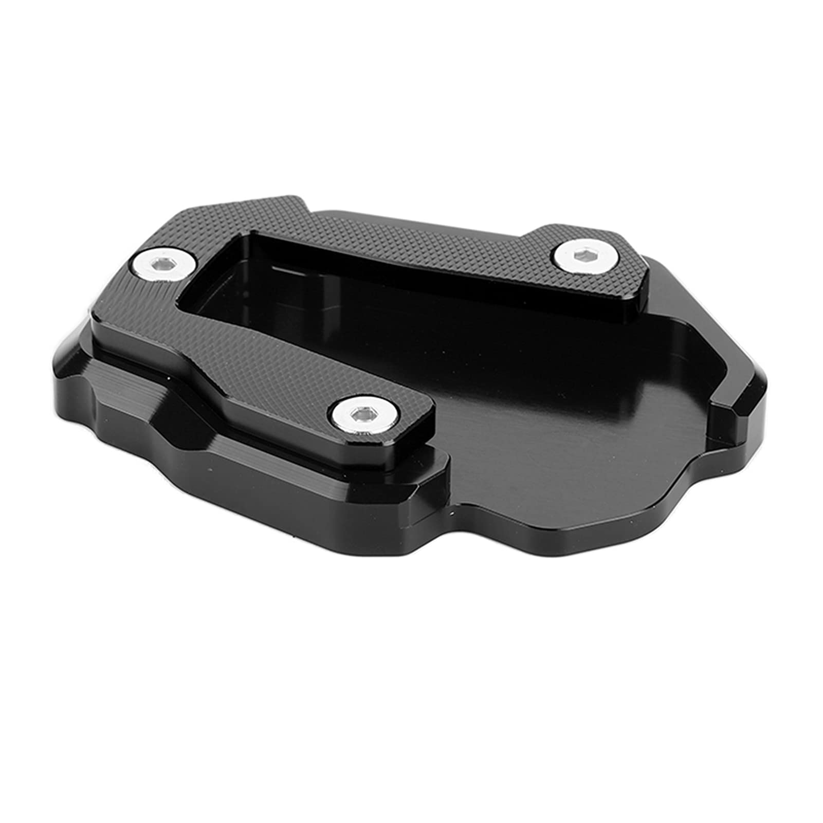 Motorrad -Kickstandschuh, Kickstandschuhe Motorrad -Kickstand Verlängerung Ständer Hilfsplatte Aluminiumlegierung Kickstand Pad für CRF1100L Afrika Twin 2019-2021 (BLACK) von TARSHYRY