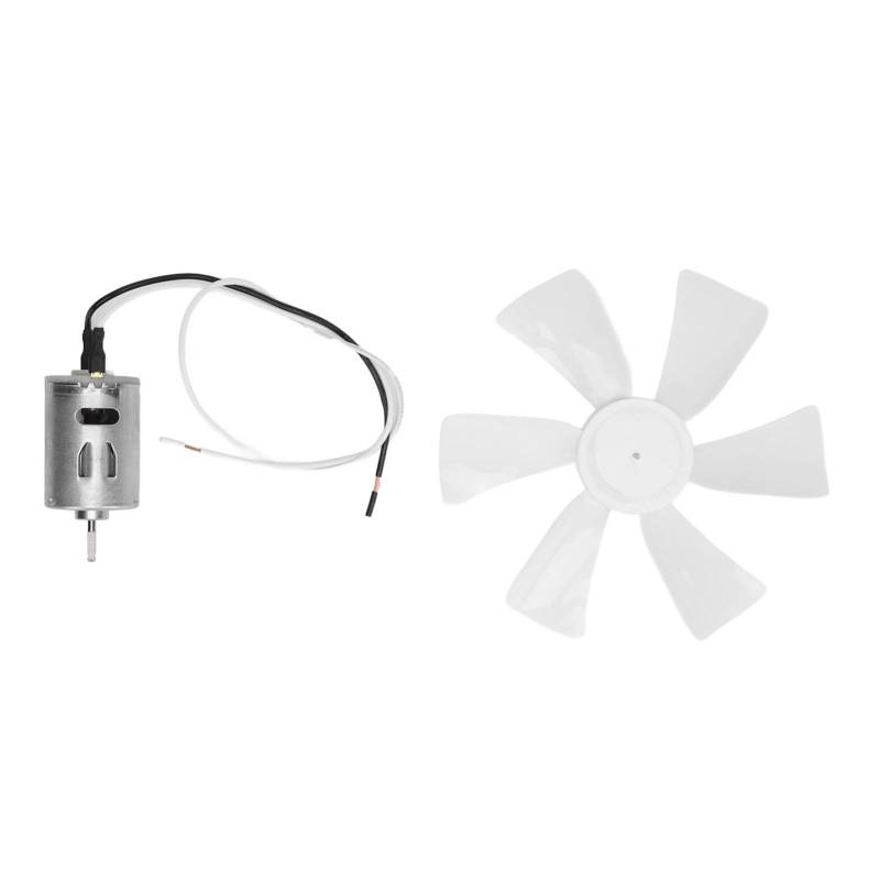 RV -Entlüftungslüfter, RV -Auspufflüfter 6 Zoll mit 12 V Motor Achsen Lüftungslüfterblatt Set für Lufe, die in Wohnmobilen Zirkulieren von TARSHYRY