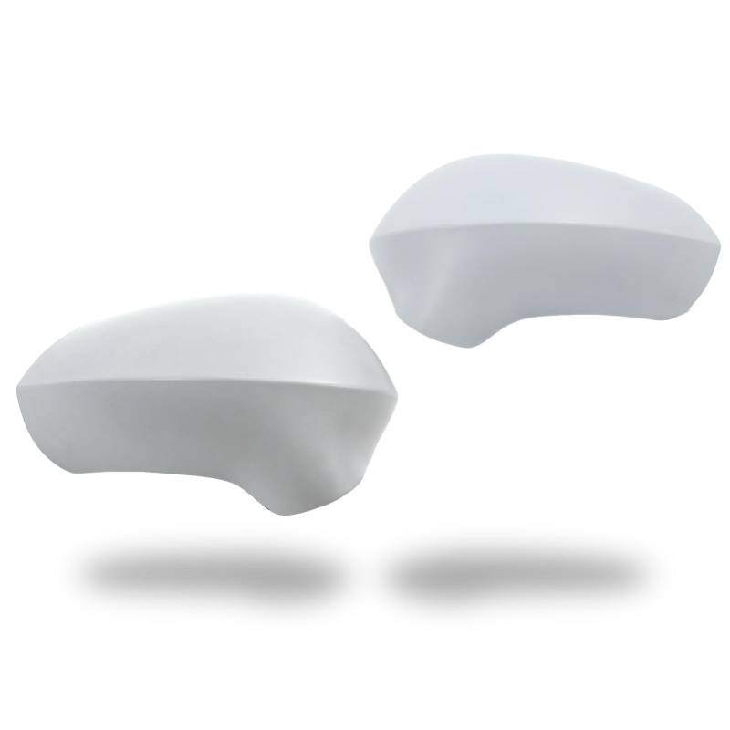Seitenspiegelabdeckungen, Türspiegelkappe ABS Primierte Türflügelspiegel -Kappe 1P0857537 Spiegelabdeckung für MK2 1P Facelift MK4 6J 6P 2008 Bis 2017 von TARSHYRY