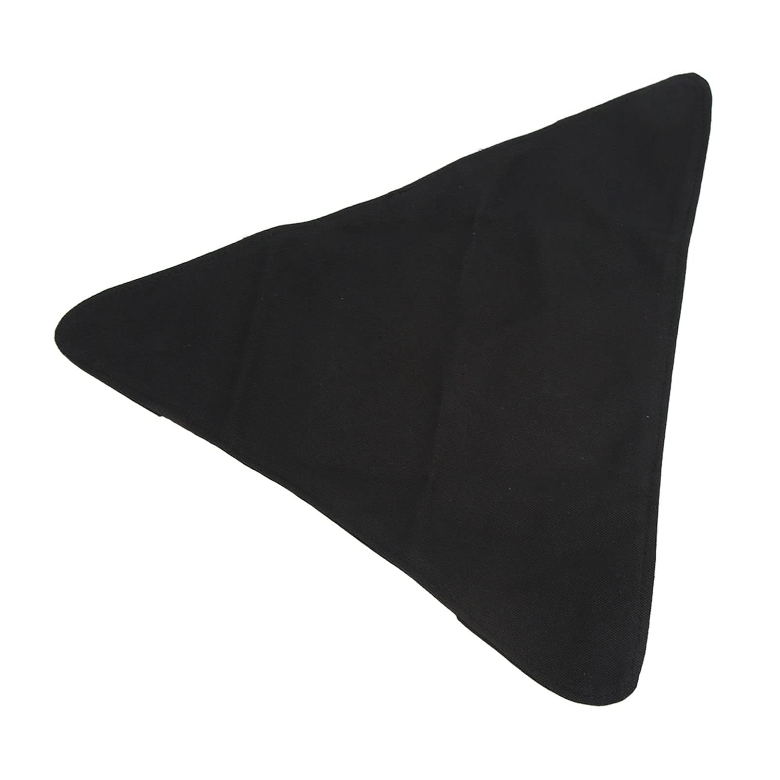 Stativhocker Tuch, Klappbare Stuhl Stuhltuch Faltbar Tragbar mit Hoher Stärke Stuhlstuch für Outdoor Camping (Black) von TARSHYRY