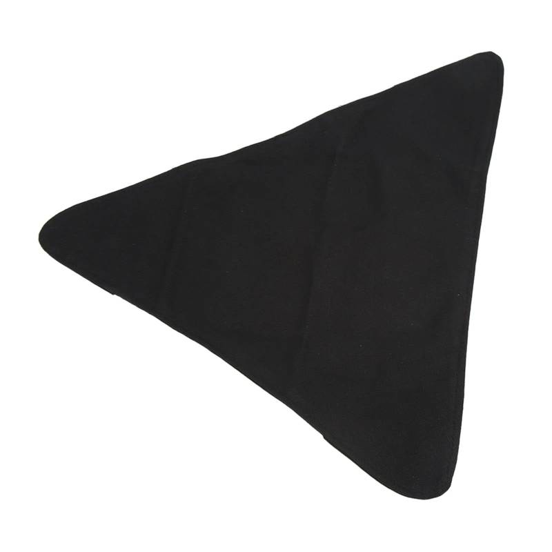 Stativhocker Tuch, Klappbare Stuhl Stuhltuch Faltbar Tragbar mit Hoher Stärke Stuhlstuch für Outdoor Camping (Black) von TARSHYRY