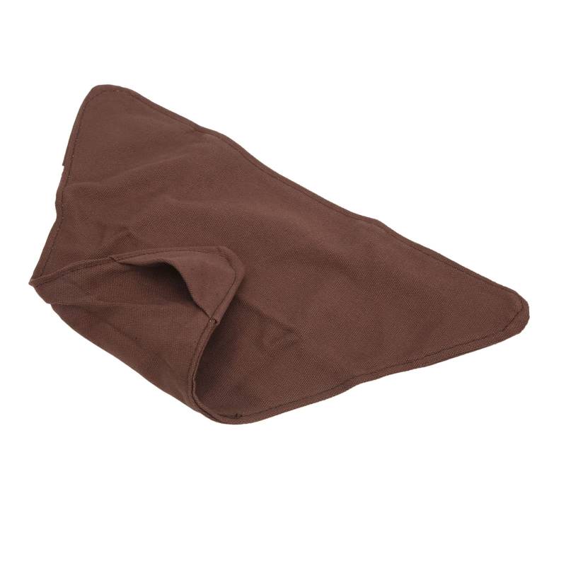 Stativhocker Tuch, Klappbare Stuhl Stuhltuch Faltbar Tragbar mit Hoher Stärke Stuhlstuch für Outdoor Camping (Brown) von TARSHYRY