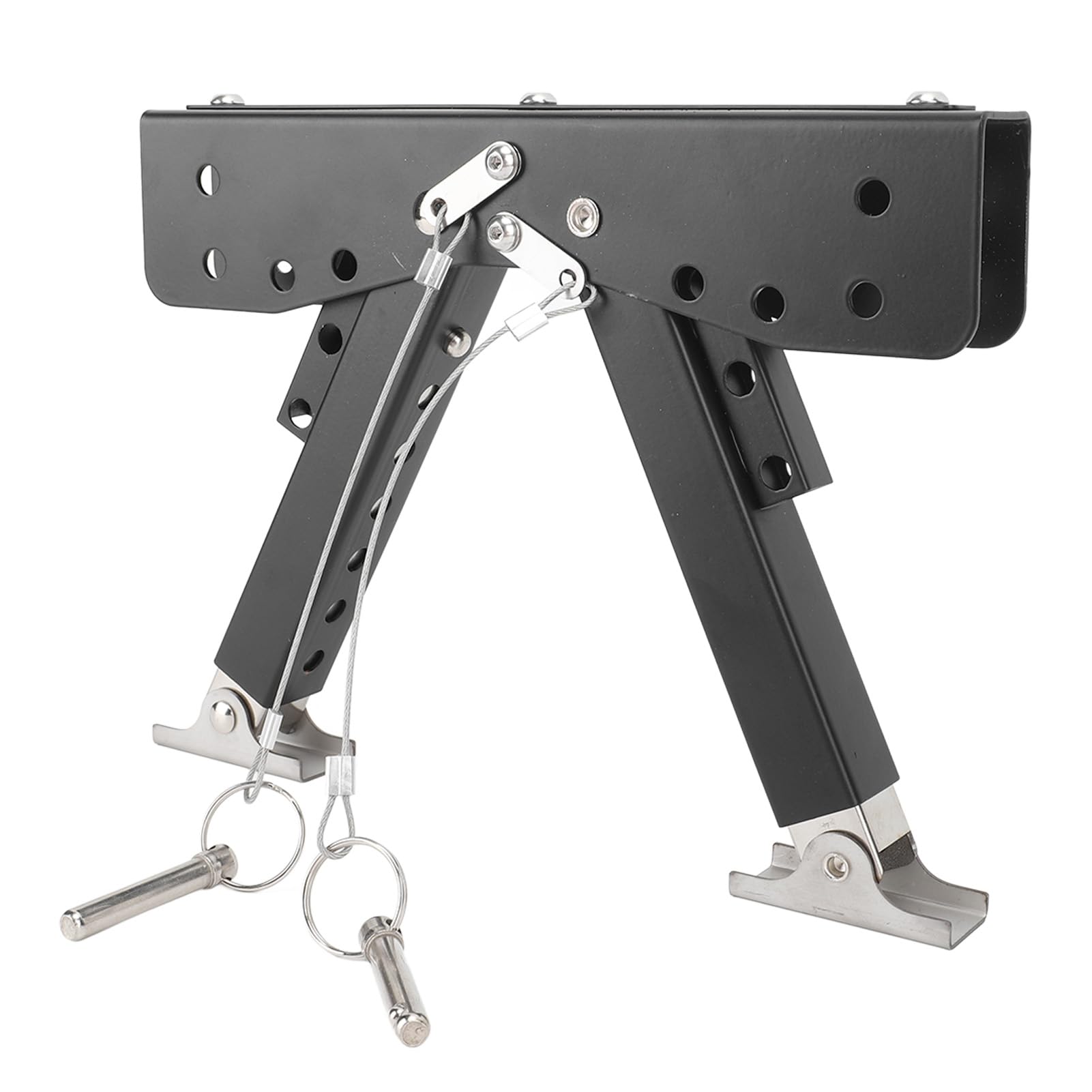 Wohnmobil Stabilisator, RV Stabilisator Jacks Stahl Falten RV Stufe Höhe Einstellbarer Stufe Kit Eingangsschritte für Trailer Anhänger Wohnmobil Stabilisator, RV Stabilisator Jacks Stahl Falten RV Stufe Höhe Einstellbarer Stufe Kit Eingangsschritte für Trailer Anhänger von TARSHYRY