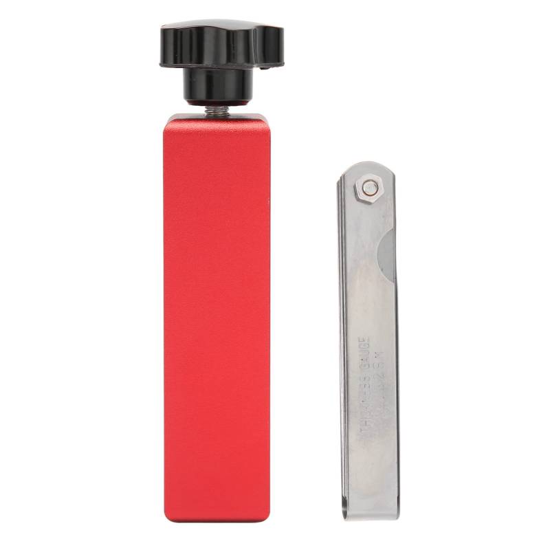 Zündkerzenlücken -Tool, Zündkerzen Gapper Metal mit Fühlermessgeräte -Zündkerzen Gaps Werkzeug für 5671A 10 Mm 12 Mm 14 16 (Rot) von TARSHYRY