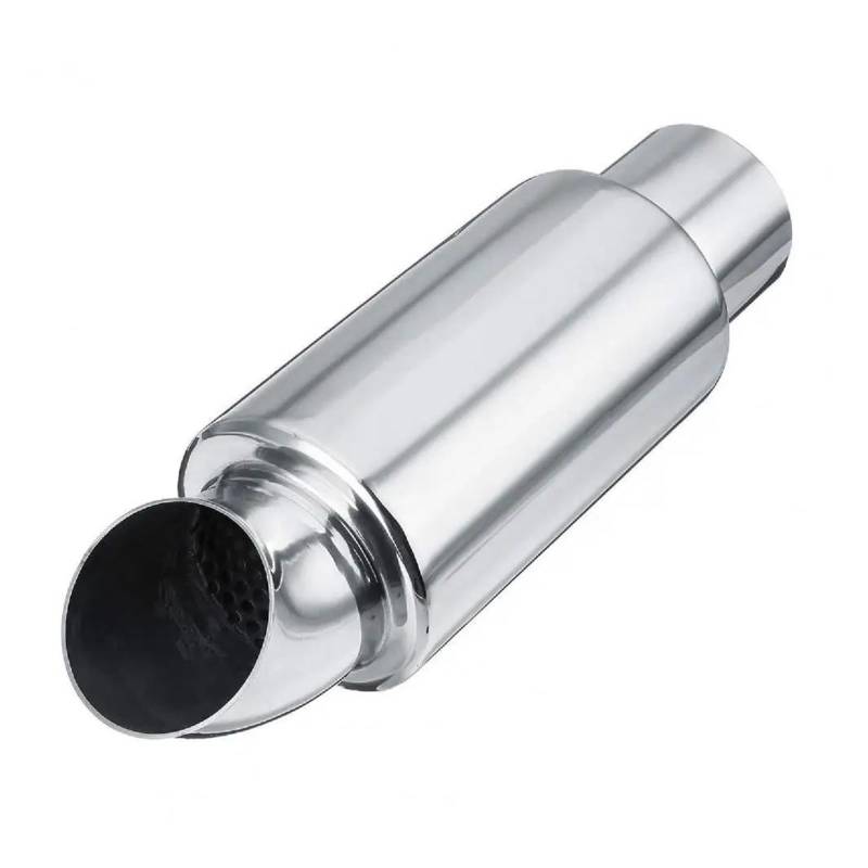 Auto Endrohr Auspuffrohr Aus Poliertem Edelstahl Gerade Auto-Auspuff-Fallrohr Sound-Tuning Ventiltrommel-Reparatur Für LKW Auspuff Endrohr von TASEKI