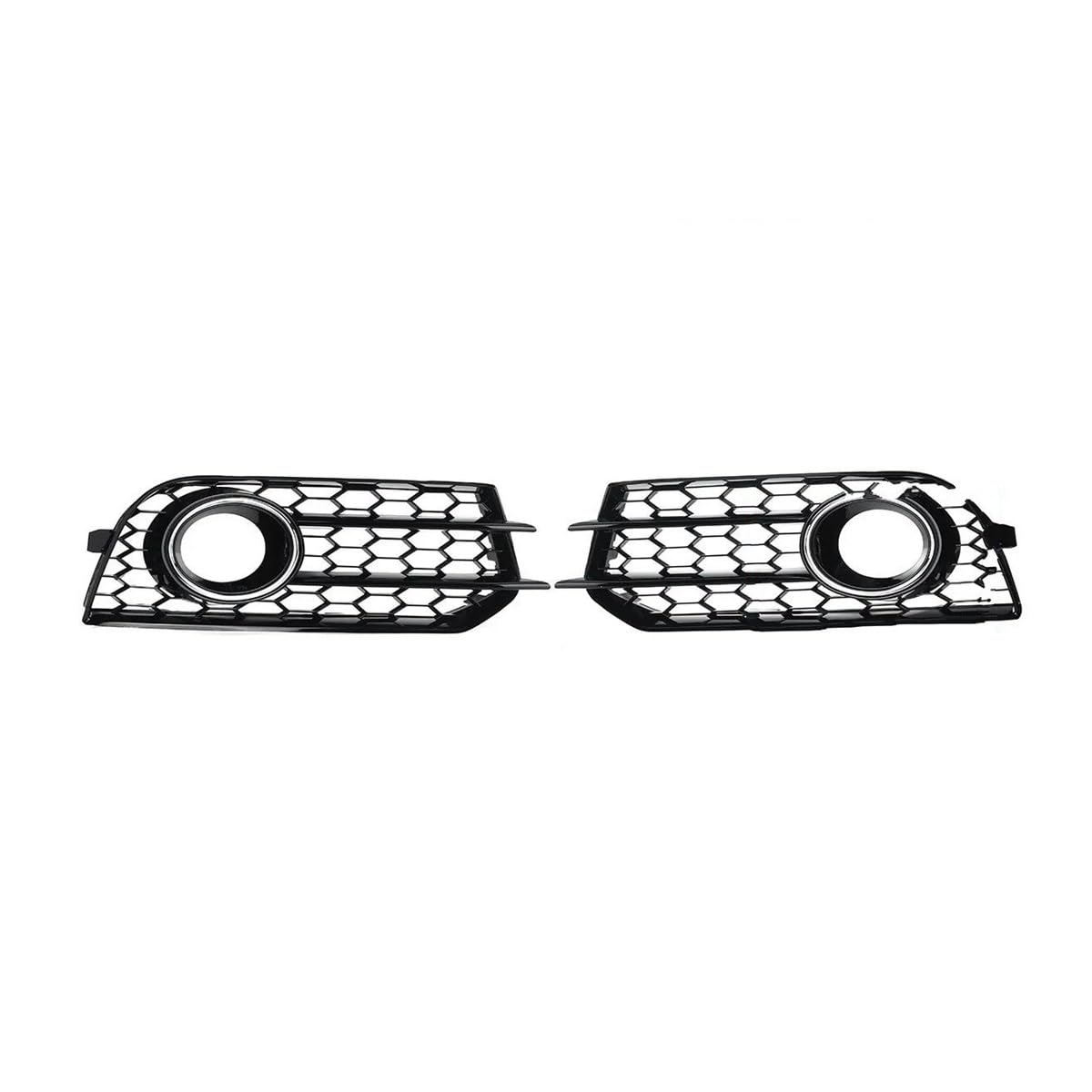 Auto-Frontgrill 1 Paar Auto Front Stoßstange Nebel Lampe Grill Für A1 8X 2010-2014 Mesh Nebel Licht Haube X0807681A 8X0807682A(09) von TASEKI