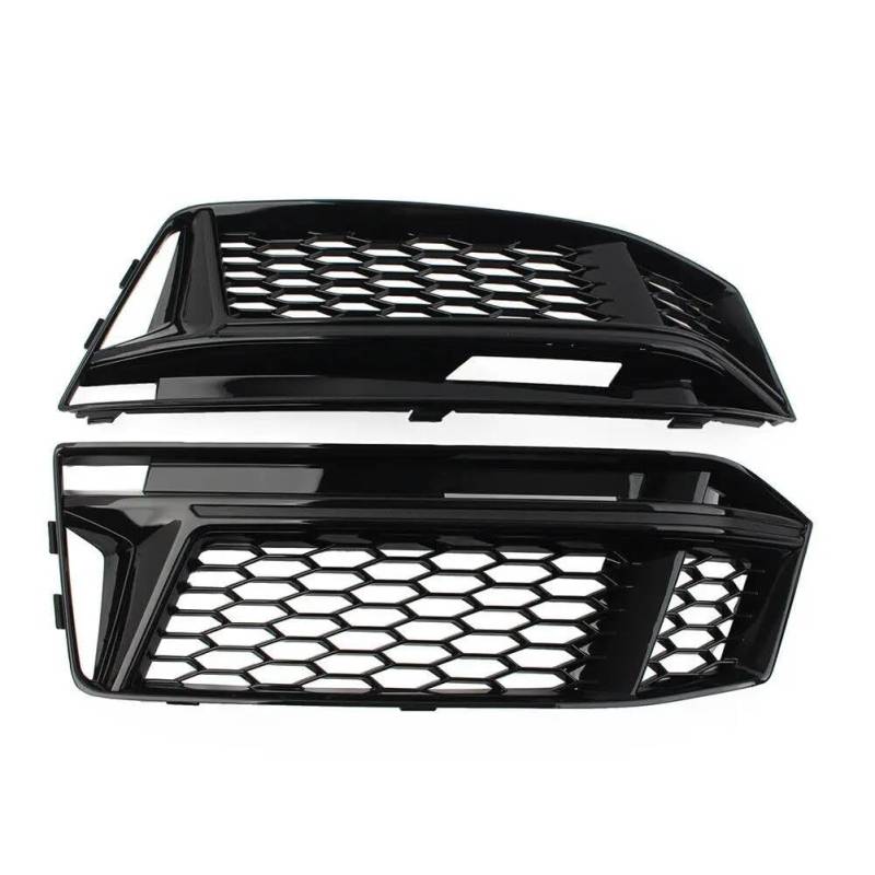 Auto-Frontgrill 1 Paar Auto-Frontstoßstange-Nebelscheinwerfer-Kühlergrill-Abdeckung Für A4 S4 B9 S-Linie 2016 2017 2018 Mesh Nebelscheinwerfer-Grill von TASEKI