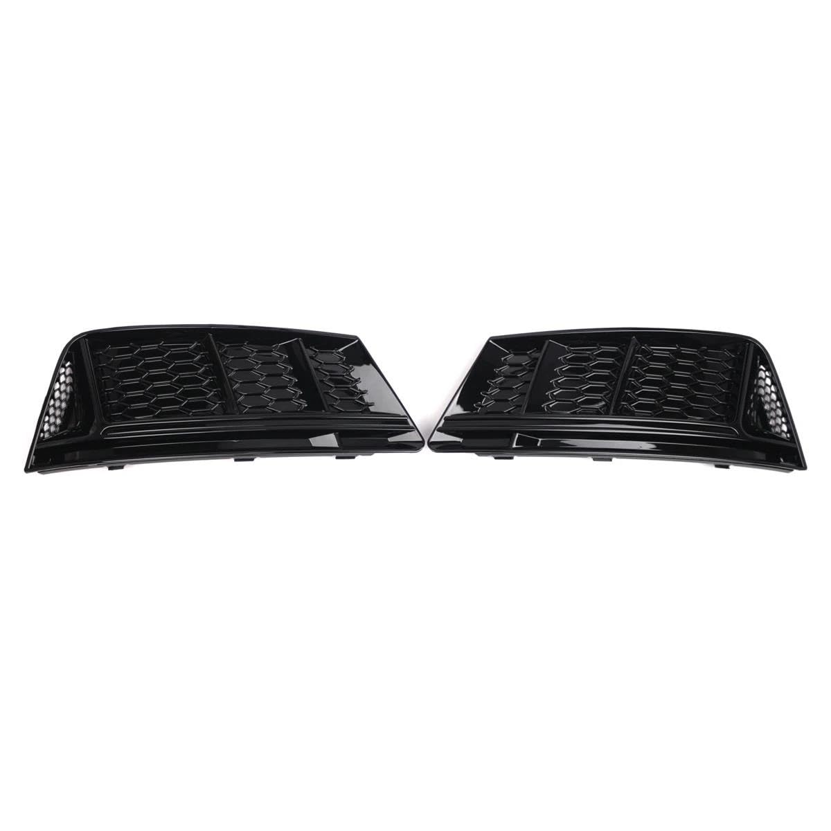 Auto-Frontgrill 1 Paar Glänzend Schwarz Auto Vorderen Stoßfänger Unteren Nebel Licht Lampe Grill Grille Abdeckung Für A4 B9 2016 2017 2018 Auto Zubehör Auto-Frontgrill 1 Paar Glänzend Schwarz Auto Vorderen Stoßfänger Unteren Nebel Licht Lampe Grill Grille Abdeckung Für A4 B9 2016 2017 2018 Auto Zubehör von TASEKI