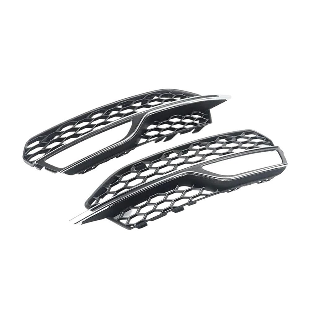 Auto-Frontgrill 2 Stücke Front Stoßstange Nebel Licht Kühlergrill Waben Abdeckung Für A3 Für S-Linie S3 2013-2016 8V3807681G / 8V3807682G(B) von TASEKI