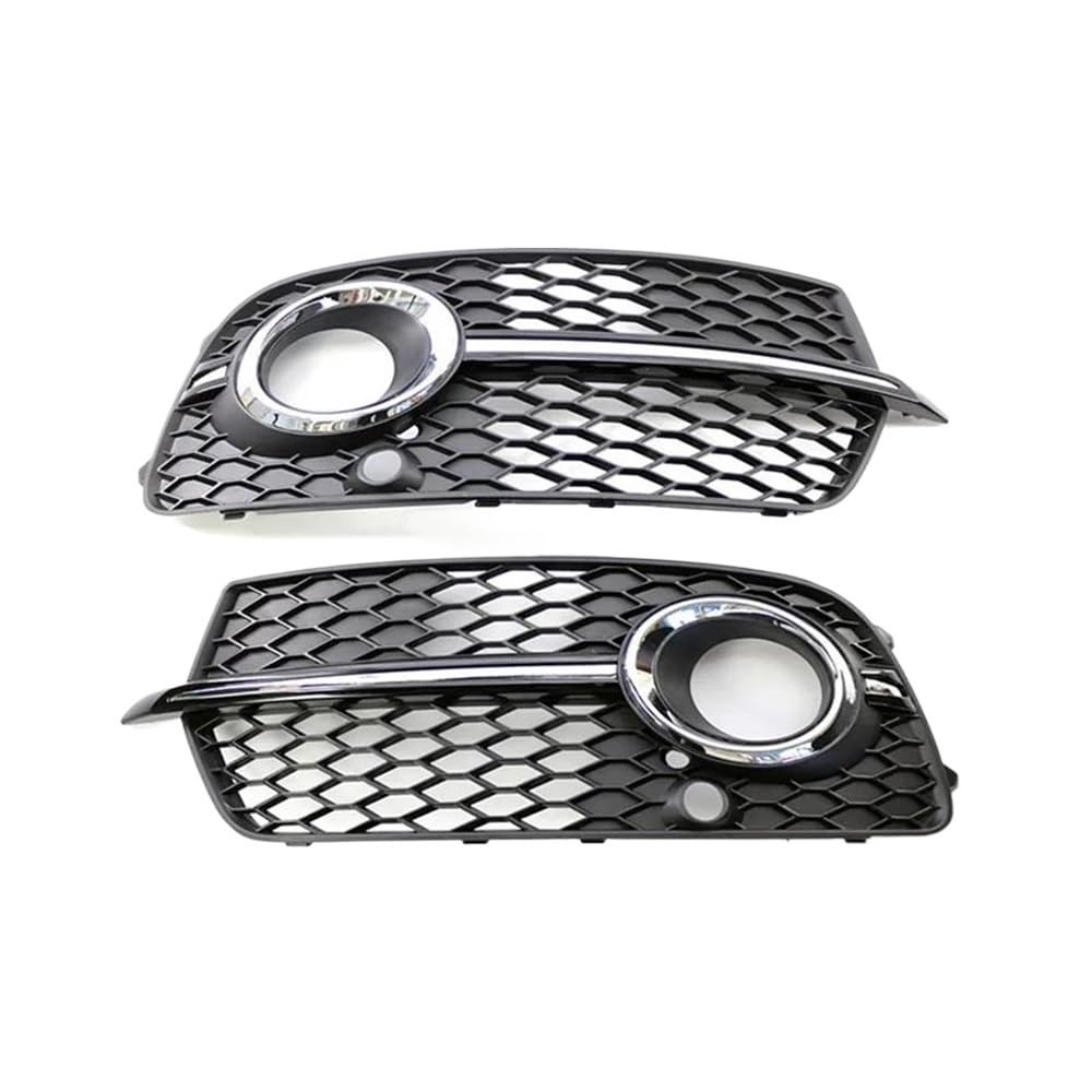 Auto-Frontgrill 8R0807681S 8R0807682N Auto Front Stoßstange Nebel Licht Grill Abdeckung Für SQ5 Q5 S-Linie 2013 2014 2015 2016 2017(1 Set Silver) von TASEKI
