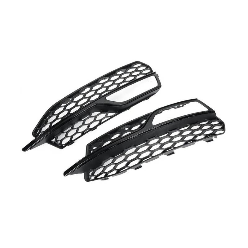 Auto-Frontgrill Auto Front Stoßstange Nebel Licht Kühlergrill Grill 8V3807681 8V3807682 Mesh Nebel Lampe Abdeckung Für S3 A3 S-Linien 2014-2016 von TASEKI