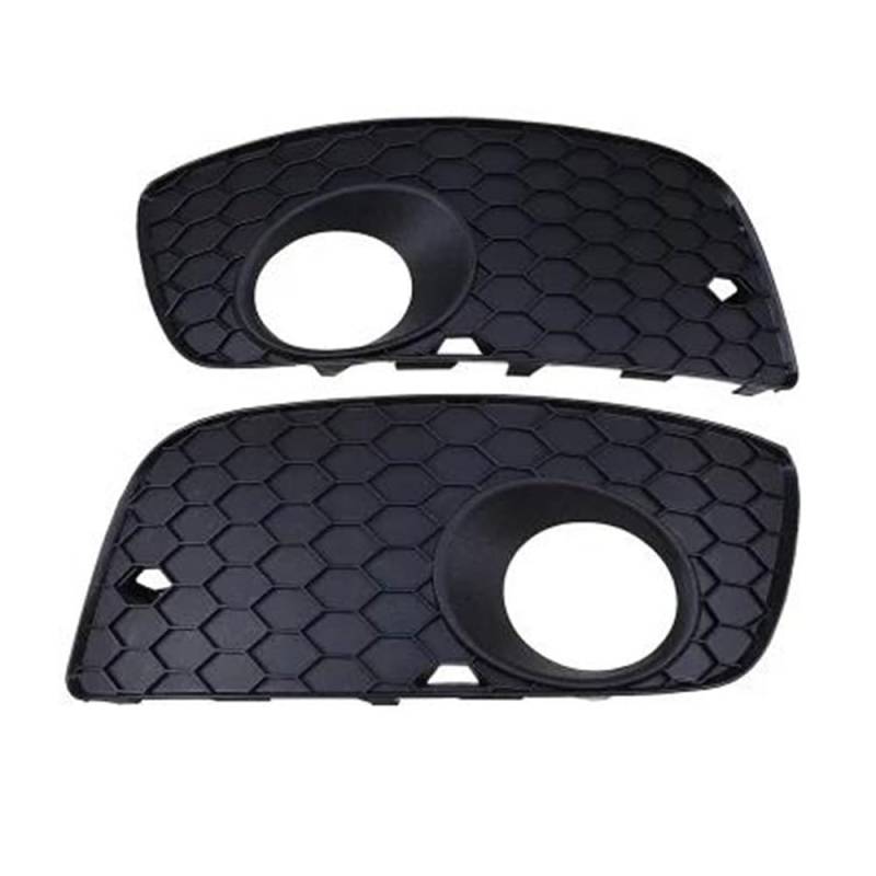 Auto-Frontgrill Auto Vorderen Stoßfänger Unteren Grill Gitter Nebel Lichter Abdeckung Für Golf MK5 Für GTI 2004-2009 Auto Zubehör Nebelscheinwerfer Haube Grills(1 Pair) von TASEKI