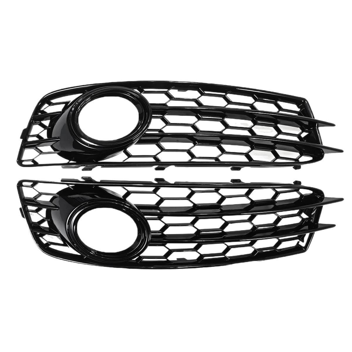 Auto-Frontgrill Für A3 8P S-Line 2009-2012 Frontstoßstange Nebelscheinwerfergitter 1 Paar Wabennetz Nebelscheinwerfer Racing Grillabdeckung Auto-Frontgrill Für A3 8P S-Line 2009-2012 Frontstoßstange Nebelscheinwerfergitter 1 Paar Wabennetz Nebelscheinwerfer Racing Grillabdeckung von TASEKI