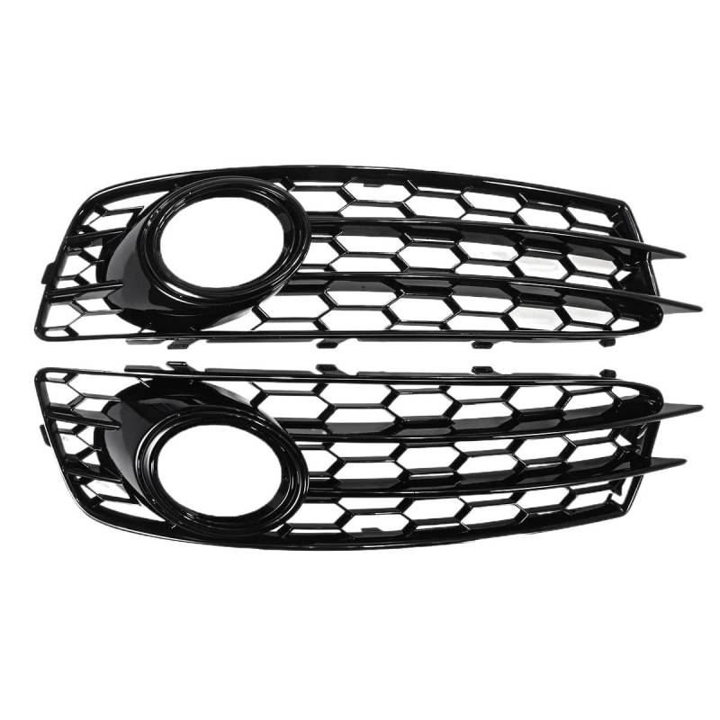 Auto-Frontgrill Für A3 8P S-Line 2009-2012 Frontstoßstange Nebelscheinwerfergitter 1 Paar Wabennetz Nebelscheinwerfer Racing Grillabdeckung von TASEKI