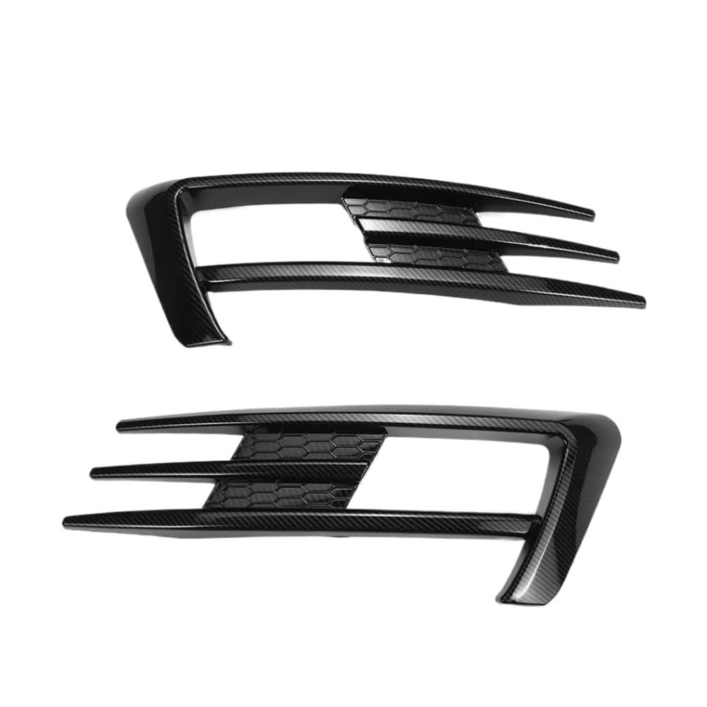 Auto-Frontgrill Für Golf 7 MK7 GTI 2014 2015 2016 2017 Auto Front Nebelscheinwerfer Kühlergrill Grill Nebelscheinwerfer Unteren Stoßfänger Grill(Carbon Fiber Look) von TASEKI