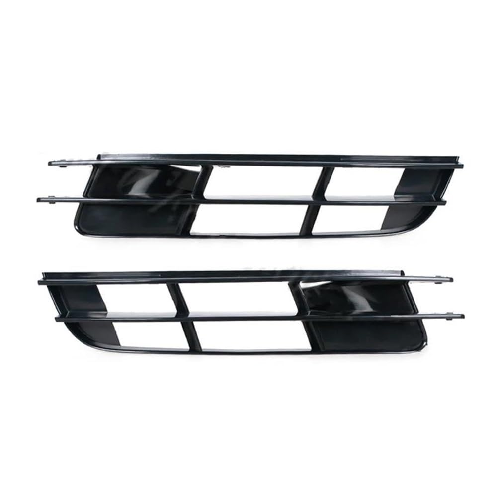 Auto-Frontgrill Kühlergrill Aus Kunststoff Schwarz Für Q7 2007 2008 2009 Nebelscheinwerfergrill Auto Vordere Untere Stoßstangenabdeckung 4L0807681 4L0807682(1pair) von TASEKI