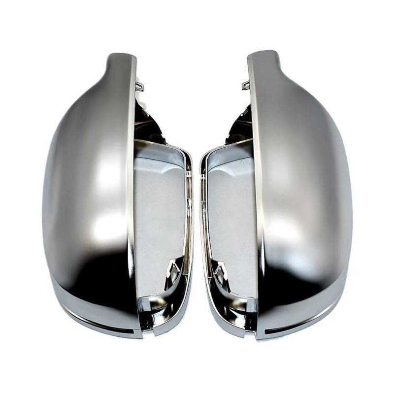 Automobil-Rückspiegelgehäuse Für A3 A4 A5 B8.5 B8K 2011–2016 Matt Verchromt Spiegelabdeckung Rückspiegelkappe S-Linie 8F0857527B 8F0857528B Spiegelkappen von TASEKI