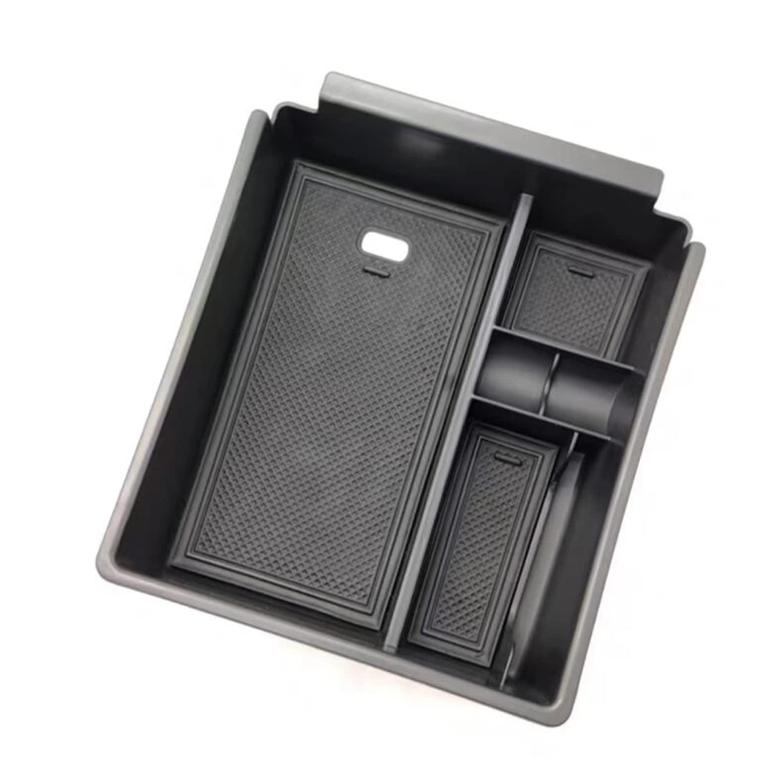 Aufbewahrungsbox Armlehne Kompatibel Mit Hyundai Für Tucson NX4 Für Limited 2022 Auto-Mittelkonsolen-Armlehne, Sekundäre Aufbewahrungsbox, Organizer-Fach(Black) von TATARENGS