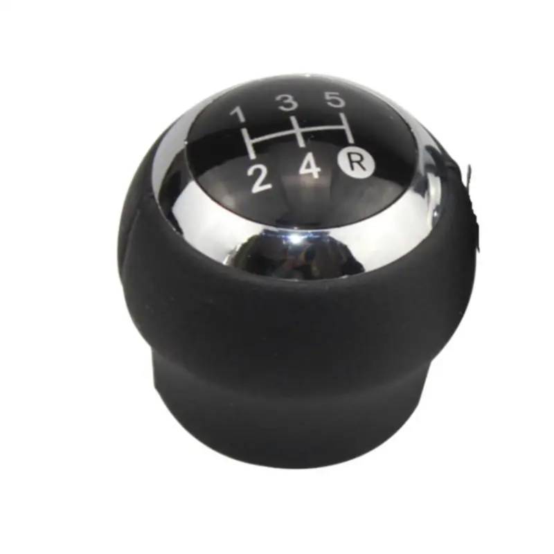 Kompatibel Mit Toyota Für Avensis III T27 2008–2015 5- Und 6-Gang-Auto-Schaltknauf Handgeschwindigkeitsstift Gamasche Kofferraumabdeckung Auto-Styling-Zubehör Auto Schaltknauf(Black,5 Speed) von TATARENGS