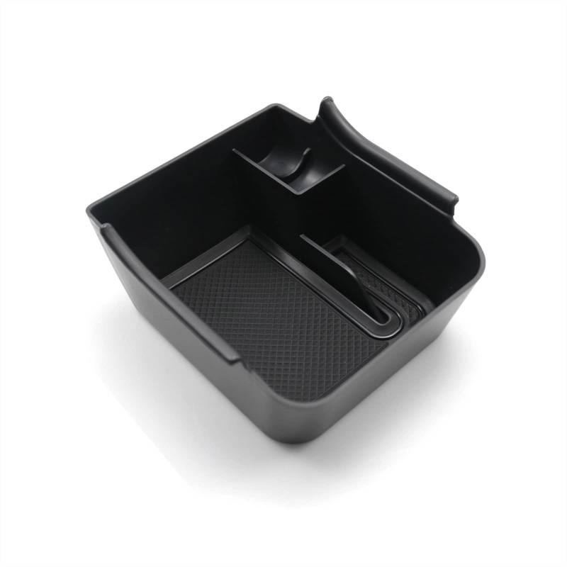 TATARENGS Aufbewahrungsbox Armlehne Auto-Armlehnen-Aufbewahrungsbox, Kompatibel Mit VW Für Polo MK6 2018 2019 2020 2021 2022 Zentralsteuerungsbehälter Auto-Innenraum-Styling-Zubehör von TATARENGS