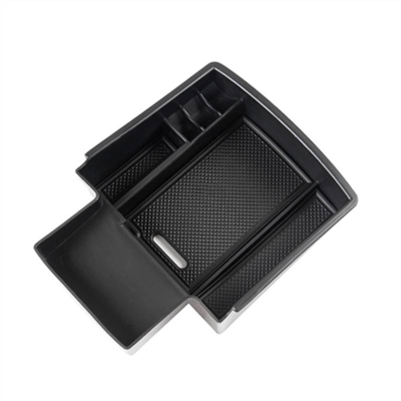 TATARENGS Aufbewahrungsbox Armlehne Auto-Armlehnen-Aufbewahrungsbox Kompatibel Mit Q5 8R 2009 2010 2011 2012 2013 2014 2015 2016 2017 2018 Mittelkonsolen-Aufbewahrungsbox von TATARENGS