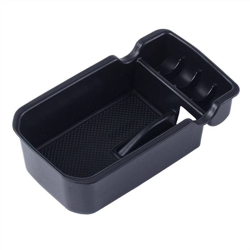 TATARENGS Aufbewahrungsbox Armlehne Auto Mittelkonsole Tablett Innen Armlehne Lagerung Box Organizer Fach Zubehör Kompatibel Mit Jeep Für Kompass 2017 2018 2019 2020 von TATARENGS