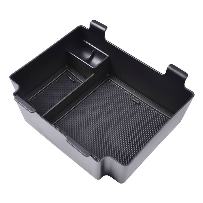 TATARENGS Aufbewahrungsbox Armlehne Kompatibel Mit Acura RDX 2022 2023 Auto-Mittelkonsolen-Organizer-Fach Armlehnen-Aufbewahrungsbox Innenausstattung(Black) von TATARENGS