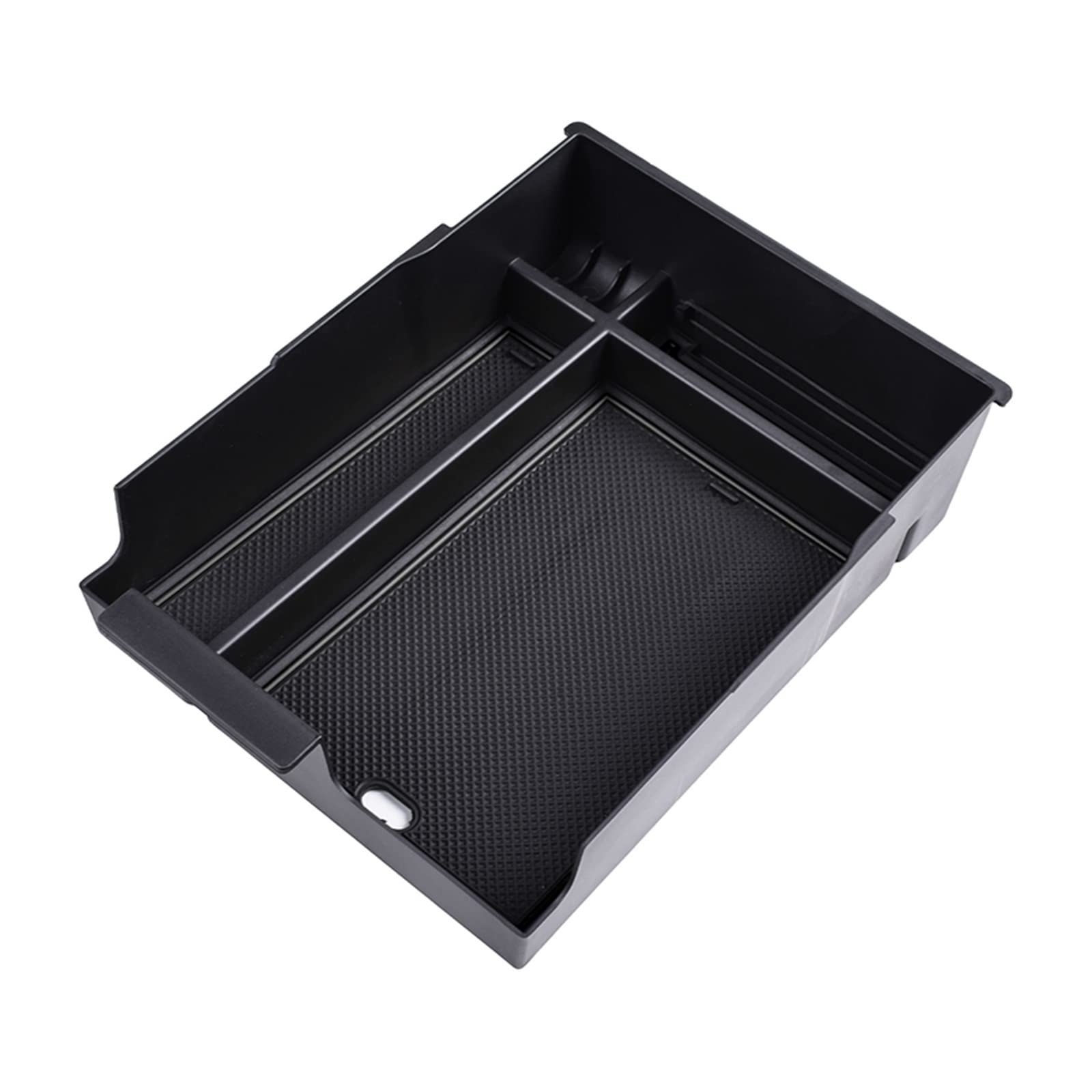 TATARENGS Aufbewahrungsbox Armlehne Kompatibel Mit Hyundai Für Palisade 2023 Auto Mittelkonsole Armlehne Aufbewahrungsbox Innen Organizer Tablett Zubehör(Black) von TATARENGS